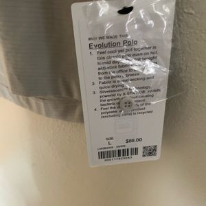 Lululemon evolution polo for men